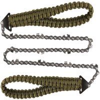 Klappbare Kettensäge – Tasche mit Paracord-Griff, klappbare Kettensäge, Handsäge, Outdoor-Notfall-Überlebensausrüstung für Camping, Wandern, Jagen, Klappbare Kettensäge – Tasche mit Paracord-Griff, klappbare Kettensäge, Handsäge, Outdoor-Notfall-Überlebensausrüstung für Camping, Wandern, Jagen, von DEBUNS
