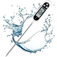 Küchenthermometer, digitales Thermometer mit langer Sonde, sofort ablesbares Kochthermometer, Fleischthermometer für Lebensmittel, Fleisch, Öl, Küchenthermometer, digitales Thermometer mit langer Sonde, sofort ablesbares Kochthermometer, Fleischthermometer für Lebensmittel, Fleisch, Öl, von DEBUNS