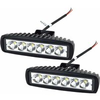 LED-Arbeitslichtleiste, 12 V, 18 W, 15 cm, LED-Scheinwerfer, Auto, wasserdicht, IP67, Spot-Nebelscheinwerfer, LED-Arbeitsscheinwerfer für 4x4, LED-Arbeitslichtleiste, 12 V, 18 W, 15 cm, LED-Scheinwerfer, Auto, wasserdicht, IP67, Spot-Nebelscheinwerfer, LED-Arbeitsscheinwerfer für 4x4, von DEBUNS