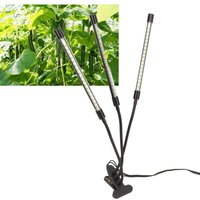 LED-Pflanzenwachstumslicht, 10-stufig dimmbar, mit Timer, für den Anbau von Zimmerpflanzen und Blumen, USB-betrieben, DUBUNS von DEBUNS