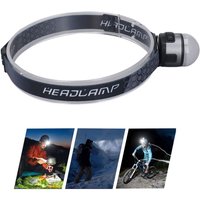 LED-Stirnlampe Typ C, Taschenlampe mit Magnetfuß für Outdoor-Camping, DUBUNS von DEBUNS