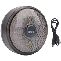 Lichterkette für Outdoor-Camping, wiederaufladbar, USB-Aufladung, IPX4-Wasserschutz für Zelt, Grau, DUBUNS Lichterkette für Outdoor-Camping, wiederaufladbar, USB-Aufladung, IPX4-Wasserschutz für Zelt, Grau, DUBUNS von DEBUNS
