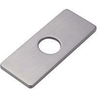 Lochplatte für Küchenspüle, für Badezimmerarmatur, Waschbecken, Wasserhahn-Rosette aus gebürstetem Nickel, von DEBUNS von DEBUNS