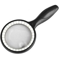 Lupe, 30X 60X Leselupe mit 33 LED-Leuchten LED-Lupe Lupe auf Englisch - Mega-Leselupe Eine über USB wiederaufladbare Lupe Leselupe für ältere Lupe, 30X 60X Leselupe mit 33 LED-Leuchten LED-Lupe Lupe auf Englisch - Mega-Leselupe Eine über USB wiederaufladbare Lupe Leselupe für ältere von DEBUNS