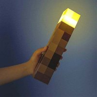 Minecraft-Spiel-LED-Taschenlampe, Schreibtisch-/Nachttischlampe, Nachtlicht, Heimdekoration, von DEBUNS von DEBUNS