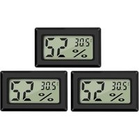 Mini-Digital-LCD-Thermometer, Hygrometer, Temperatur, Luftfeuchtigkeit -50–70 °C, 10–99 % relative Luftfeuchtigkeit, tragbares Thermometer, Mini-Digital-LCD-Thermometer, Hygrometer, Temperatur, Luftfeuchtigkeit -50–70 °C, 10–99 % relative Luftfeuchtigkeit, tragbares Thermometer, von DEBUNS