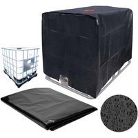 Promotion IBC Tankabdeckung Plane, 210D Oxford Gewebe Schutzplane für 1000L IBC Container, Wasserdichte IBC Schutzhülle, Wassertankabdeckung, von DEBUNS