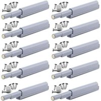 Debuns - Push to Open Magnetverschlüsse Push-Open Magnetverschlüsse öffnen und schließen die Tür mit einem einfachen Druck (10 Stück), von DEBUNS