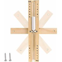 Sauna-Sanduhr, 15-Minuten-Sauna-Sanduhr, Holz-Sanduhr, Sauna-Zubehör mit 2 Schrauben, für Saunen, Dampf, Duschen mit weißem Sand..DEBUNS Sauna-Sanduhr, 15-Minuten-Sauna-Sanduhr, Holz-Sanduhr, Sauna-Zubehör mit 2 Schrauben, für Saunen, Dampf, Duschen mit weißem Sand..DEBUNS von DEBUNS