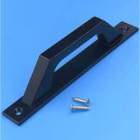 Schwarzer Schiebetürgriff für Scheunentüren, für Küchen-/Möbel-/Schrank-/Schubladentüren und Fenstergriffe..DEBUNS von DEBUNS