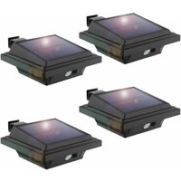 Solar-Bewegungsmelder-Leuchten für den Außenbereich, 25 LED-Solar-Dachrinnenleuchten, dekorative Wand, IP65, wasserdicht, 500 lm, kabellos, für Solar-Bewegungsmelder-Leuchten für den Außenbereich, 25 LED-Solar-Dachrinnenleuchten, dekorative Wand, IP65, wasserdicht, 500 lm, kabellos, für von DEBUNS
