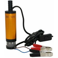 Tauchpumpe, 12-V-Tauchpumpe zum Pumpen von Dieselwasser, 38 mm Wasseröl, Dieselkraftstoff-Transferpumpe, elektrische Tauchpumpe, von DEBUNS