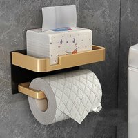 Toilettenpapierhalter, leichter Luxus-Toilettenpapierhalter, Handyhalter, von DEBUNS von DEBUNS