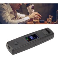 Tragbarer Alkoholtester mit LED-Anzeige 200 mAh, 3 Farben zeigen Genauigkeit an, Alkoholtester zum Autofahren, DUBUNS von DEBUNS