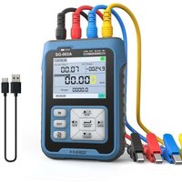 Tragbarer Handheld 0-10 V 4-20 mAh Einstellbarer Stromspannungssimulator Signalgenerator Quellen Kalibrator Sender mit 2,4 Zoll LCD-Display, von von DEBUNS
