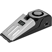 Türstopper-Alarm, rutschfester Gummikeil-Türstopper-Alarm mit 125 dB einstellbarer Empfindlichkeit, leicht, geeignet für Zuhause, Reisen und Hotels, Türstopper-Alarm, rutschfester Gummikeil-Türstopper-Alarm mit 125 dB einstellbarer Empfindlichkeit, leicht, geeignet für Zuhause, Reisen und Hotels, von DEBUNS
