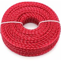 Universal-Trimmerfaden, 3,0 mm Nylon-Trimmerfaden, strapazierfähiger Nylon-Freischneiderfaden für Rasenmäher mit Bump-Head-Gartenarbeit (gedreht, 3 Universal-Trimmerfaden, 3,0 mm Nylon-Trimmerfaden, strapazierfähiger Nylon-Freischneiderfaden für Rasenmäher mit Bump-Head-Gartenarbeit (gedreht, 3 von DEBUNS