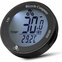 Wasserdichter kabelloser Fahrradcomputer, Tachometer, Kilometerzähler mit LCD-Hintergrundbeleuchtung, Multifunktions-Fahrradkilometerzähler, von Wasserdichter kabelloser Fahrradcomputer, Tachometer, Kilometerzähler mit LCD-Hintergrundbeleuchtung, Multifunktions-Fahrradkilometerzähler, von von DEBUNS