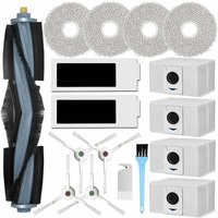 Zubehör für Ecovacs Deebot T20 Omni / T20 e Omni Staubsauger, 1 Hauptbürste, 4 Seitenbürsten, 4 Wischmopps, 2 Filter, 4 Beutel, 2 von DEBUNS