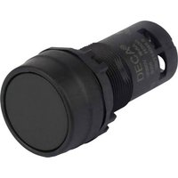 DECA CP2B-A1E10B Druckschalter 400V 8A Schwarz rastend (L x B x H) 29.9 x 20.5 x 55.5mm 1St. von DECA