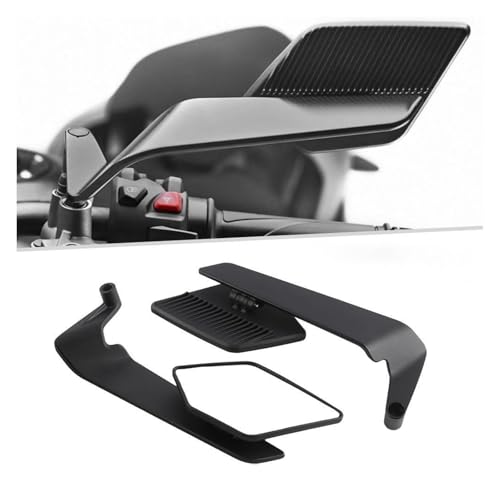 2 Stück Motorrad Spiegel für BMW F 750 GS Sport 2021, Drehbarer Rückspiegel Seitenspiegel aus Aluminiumlegierung, Aerodynamischer Design-Motorrad-Rückspiegel von DECAIK