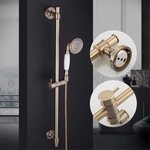 Wand Dusche Wasserhahn Wasserfall Bad Wasserhahn Bronze Messing Bad Mischbatterie Badewanne Wasserhähne Dusche System Set von DECAKE