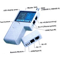 Decdeal 4-in-1 Remote RJ11 RJ45 USB BNC LAN-Netzwerk-Telefonkabel-Tester-Messgerät Gerätsmaschine von DECDEAL
