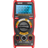 Decdeal Aneng SZ309 Smart Multimeter 1999 Count High Precision Electrical Tester LCD Hintergrundbeleuchtung AC/DC Voltmeter Amperemeter -Elektriker von DECDEAL