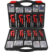 Decdeal - Beschädigter Nussgewinde Schnellreparaturwerkzeug Set Auto Schraube Tippwerkzeuge Kit Tapper und reamer auto wartung Accessoire von DECDEAL