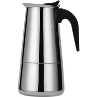 Decdeal Coffeepot Edelstahl Kaffeemaschine tragbare elektrische Mokka -Latte -Latte -Espresso -Filtertopf Europäischer Pokal von DECDEAL