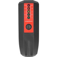Decdeal EMF -Messmesser Magnetfelddetektor Elektromagnetischer Strahlentester mit 5 LED -Indikator schwarz von DECDEAL