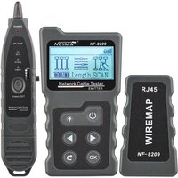 Decdeal - Multifunktionaler LCD-Netzwerkkabeltester Kabel-Tracker PoE-Checker Inline-PoE-Spannungs- und Stromtester mit Kabeltester mit von DECDEAL