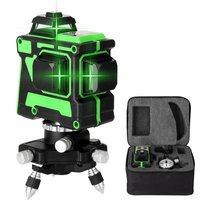 Decdeal - Multifunktionales 3D-Laser-Nivelliergerät mit 12 Linien, vertikale horizontale Linien mit Selbstnivellierungsfunktion, mehrfarbig, von DECDEAL