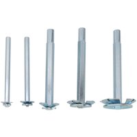 Decdeal PVC Sockel Saver Installation Bit Set Sparen Sie Zeitaufwand Hochgeschwindigkeitstahl 5pcs von DECDEAL
