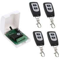 Decdeal - Smart Home 433MHz rf dc 12V 2Ch Lerncode Wireless Fernbedienungsschalter -Relais -Empfänger -Transmitter Universal System und Langstrecke Decdeal - Smart Home 433MHz rf dc 12V 2Ch Lerncode Wireless Fernbedienungsschalter -Relais -Empfänger -Transmitter Universal System und Langstrecke von DECDEAL