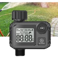 Decdeal - Sprinkler-Timer-Outlet-Bewässerungssystem für ein Outlet mit großem LCD-Bildschirm/Regenverzögerung/Anti-Clogging-Filter/IP55 wasserdichtes von DECDEAL