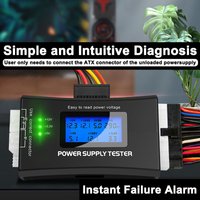 Decdeal Tragbares ATX -Stromerkennungswerkzeug Computer -Host -Signal -Tester LCD -Chassis -Quellen -Test -Tools von DECDEAL
