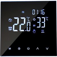 Decdeal - WiFi Smart Heating Thermostat Digital Temperatur Controller Mobiltelefon App Control Touchscreen lcd Display Week programmierbar für die Decdeal - WiFi Smart Heating Thermostat Digital Temperatur Controller Mobiltelefon App Control Touchscreen lcd Display Week programmierbar für die von DECDEAL