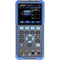 Lepmerk - owon Oszilloskop-Multimeter-Wellenformgenerator HDS272S 2CH 70 MHz Bandbreite 20000 Zählungen 3-in-1-Digital-Oskop, EU-Stecker, Blau von LEPMERK