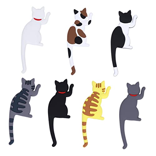 DECHOUS 1stück Cartoon Cat Magnetischer Haken Traceless Kühlschrank Aufkleber Dekorativer Schlüsselhalter Und Aufbewahrungshaken Für Katzenliebhaber Für Türen Schränke Und DECHOUS 1stück Cartoon Cat Magnetischer Haken Traceless Kühlschrank Aufkleber Dekorativer Schlüsselhalter Und Aufbewahrungshaken Für Katzenliebhaber Für Türen Schränke Und von DECHOUS