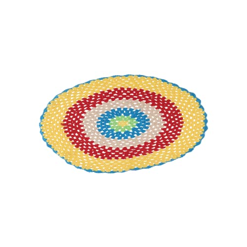 DECHOUS 1Stk Küchenmatte Place mats tischdeko esstisch Baumwolltischset Hitzebeständiges Tischset Baumwollplatzset Esszimmerdekoration Baumwollmatte Lebensmittelmatte Küchenblock Colorful von DECHOUS