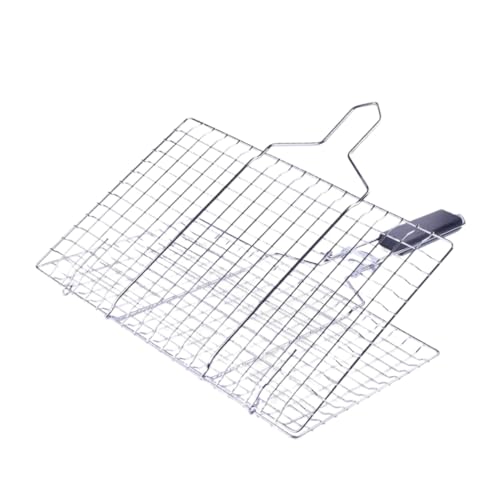 DECHOUS 1Stück Teilige Abnehmbare Grillmatte aus Klappbares Grillnetz für Gleichmäßiges Grillen für Bbq und Outdoor Aktivitäten Langlebig und Leicht zu Reinigen DECHOUS 1Stück Teilige Abnehmbare Grillmatte aus Klappbares Grillnetz für Gleichmäßiges Grillen für Bbq und Outdoor Aktivitäten Langlebig und Leicht zu Reinigen von DECHOUS