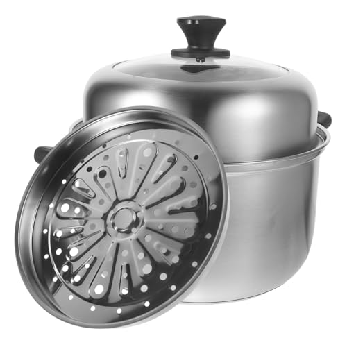 DECHOUS Dampfgarer Aus Edelstahl – Dampfgarer-kochgeschirr 304 Stahl Multifunktionaler Dampftopf Für Zuhause Zum Kochen von DECHOUS