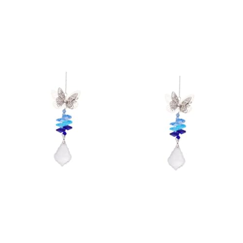 DECHOUS 2 Stck. Kristall Metall Pendelleuchte Ornament Hängende Dekoration für Türen und Autos Blaue Form Kreative Wohnräume und Festliche Anlässe DECHOUS 2 Stck. Kristall Metall Pendelleuchte Ornament Hängende Dekoration für Türen und Autos Blaue Form Kreative Wohnräume und Festliche Anlässe von DECHOUS
