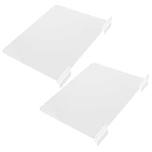 DECHOUS 2 Stück Kleiderschrank-trennwand Teiler Organisatoren Von Schrank Verstellbare Einlegeböden Aufbewahrung Und Organisation Zu Hause Schreibtisch Organizer Acryl Transparent DECHOUS 2 Stück Kleiderschrank-trennwand Teiler Organisatoren Von Schrank Verstellbare Einlegeböden Aufbewahrung Und Organisation Zu Hause Schreibtisch Organizer Acryl Transparent von DECHOUS