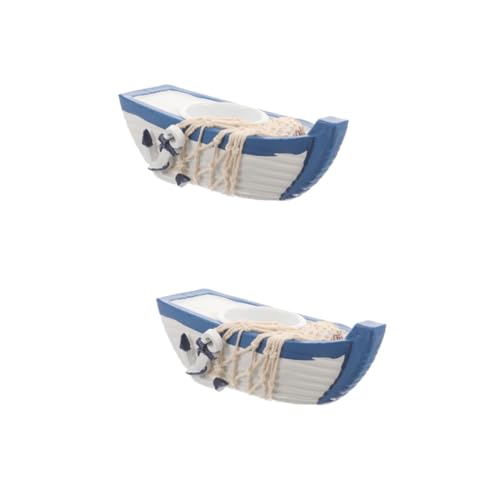 DECHOUS 2 Stück mediterraner Leuchter Stand Schiff thematisiert Verbrennung teelichter Halter Stabkerzenhalter Sichere Kerzenhalter nautischer Kerzenhalter Teelichthalter Harz DECHOUS 2 Stück mediterraner Leuchter Stand Schiff thematisiert Verbrennung teelichter Halter Stabkerzenhalter Sichere Kerzenhalter nautischer Kerzenhalter Teelichthalter Harz von DECHOUS