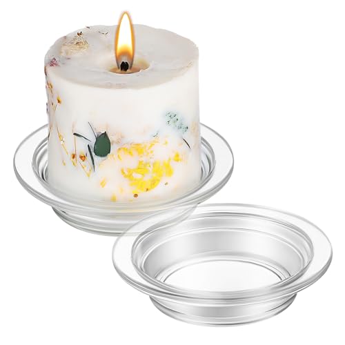 DECHOUS 2 Stücke Wachs Meting Liner Tablett Wiederverwendbare Wachs Heizung Liner Tablett Aromatherapie Öl Lampe Tablett von DECHOUS