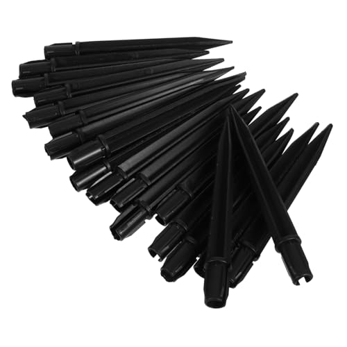 DECHOUS 20 Stück Robuste Abs Erdspieße für Solarlampen Wetterfeste Ersatz Ground Stakes Einfache Installation Leicht Langlebig Geeignet für Garten Außenbereich Solarlichter Zubehör von DECHOUS