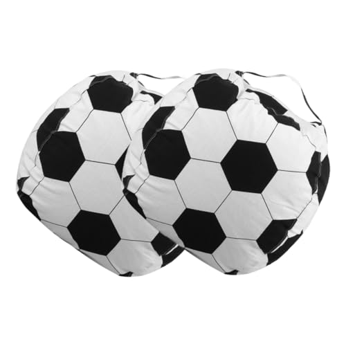 DECHOUS Ersatzbezug Für Großen Sitzsack 2 Stück Fußball-sitzsackbezug Spielzeug-Aufbewahrungstasche Für Kinder Heimdekoration Organizer von DECHOUS