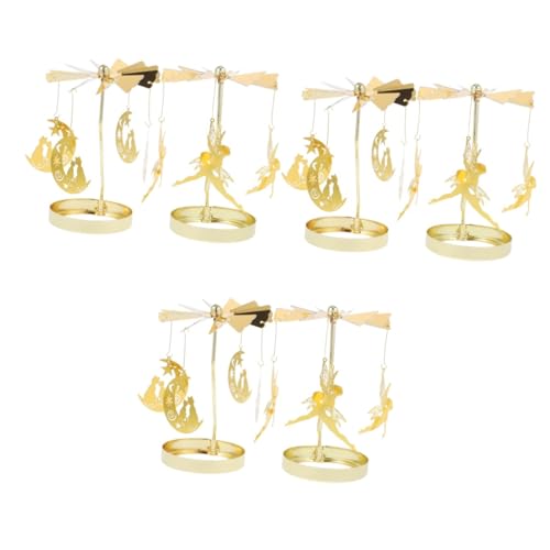 DECHOUS 3 Sätze Rotierender Kerzenständer Hochzeitsdekoration Zauberstab Teelicht Vintage Lampe Kerzen Licht Stumpenkerzen Lampen Tischdekoration Konische Kerzen Kit 2 Stück * 3 DECHOUS 3 Sätze Rotierender Kerzenständer Hochzeitsdekoration Zauberstab Teelicht Vintage Lampe Kerzen Licht Stumpenkerzen Lampen Tischdekoration Konische Kerzen Kit 2 Stück * 3 von DECHOUS